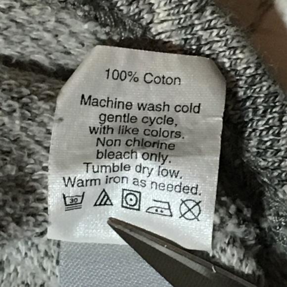 J. CREW Heather grey knit sweatshirt - Picture 5 of 7